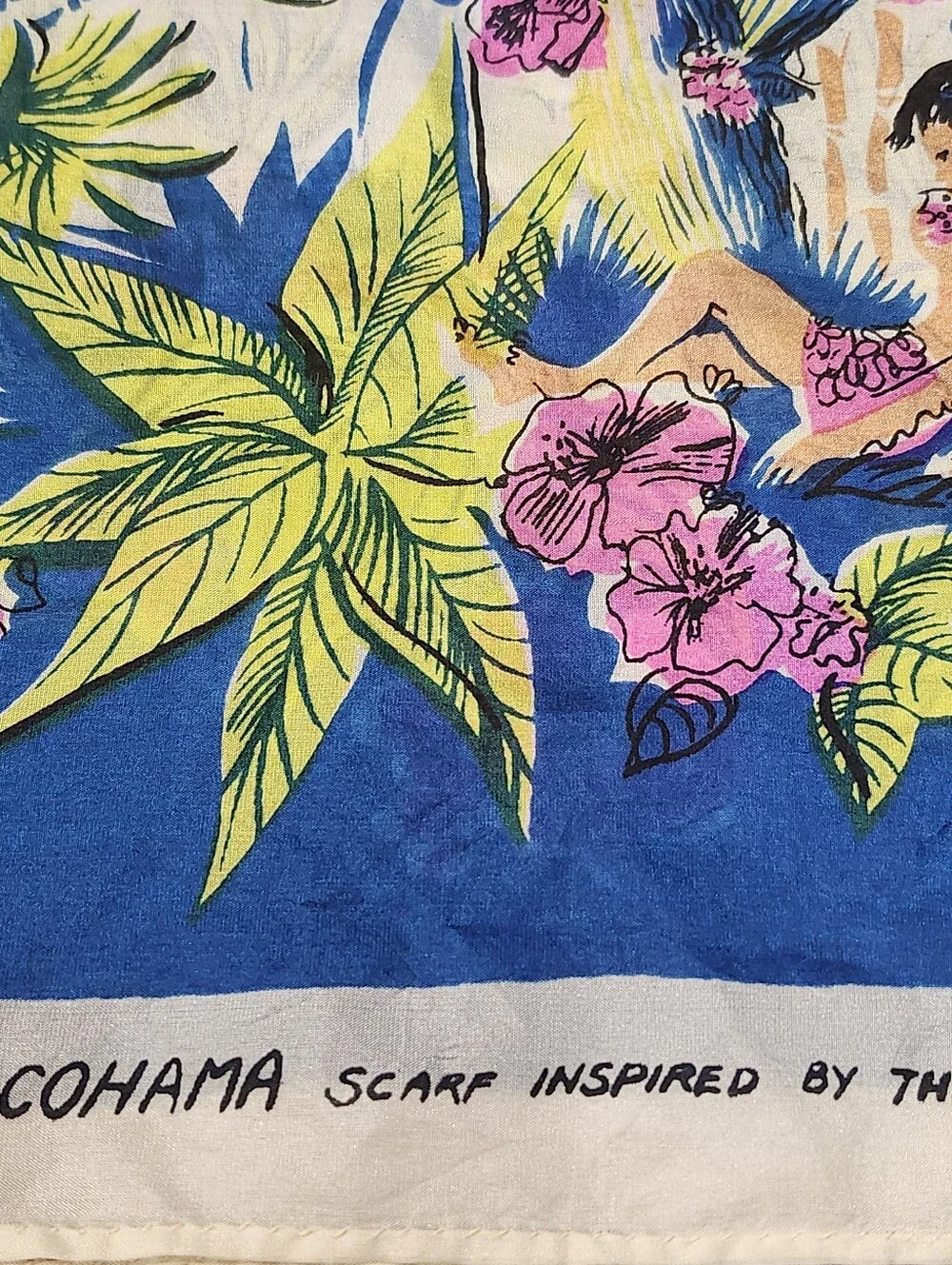 Antique gorgeous cohama scarf